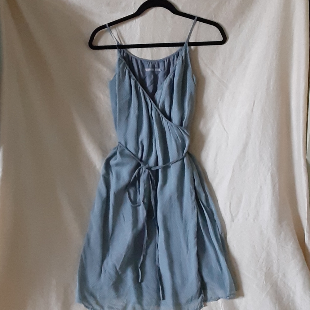 InWear silk spaghetti straps wrap dress size 6